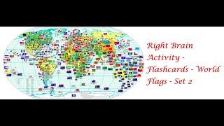 Country Flags of the World Flashcards for Kids - Babies, kindergarten and Toddlers | Part 2