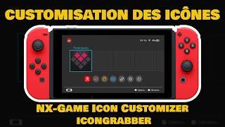 CHANGER LES ICÔNES DU HOME | NX-Game Icon Customizer - IconGrabber - nx-titles-list - sys tweak