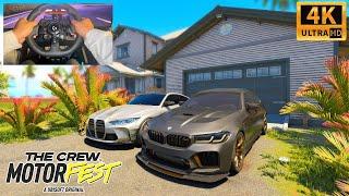 The Crew Motorfest: BMW M5 CS & BMW M4 Competition Coupe | Logitech G923 Steering Wheel Gameplay