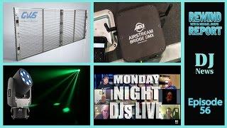 DJ Hangout | LED Screen | Airstream Bridge | Intimidator Trio  The Rewind Report #DJNTV