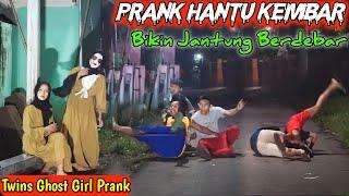 Hantu Gadis Kembar Bikin Berdebar || Usil Banget Lucu Ngakak || Twins Ghost Prank