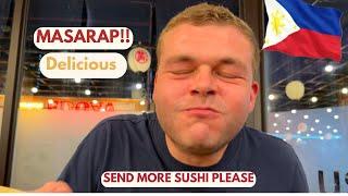 Luke Tries Sushi For The FIRST TIME | Makati Metro Manila 