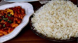 How To Cook Perfect Rice Every Time Stovetop Rice چلو‌ ساده دانه بلند Afghani Plain Rice Recipe