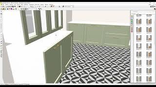 6) Island Kitchen Design ~ 3D Kitchen Design Software Tutorial