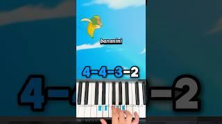 Brainrot Anime Opening - Piano Tutorial #shorts