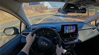 2023 Toyota Corolla LE POV Drive - How Does The Base Trim Drive?