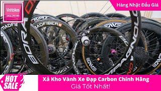 Xả Kho Vành Xe Đạp Chính Hãng - Carbon, Nhôm Campagnolo, Mavic, Enve, Shimano, Cadex Giá Tốt