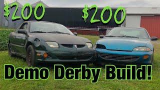 Buying our FIRST Demolition Derby Cars!!