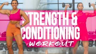 40 Minute AMRAP Strength and Conditioning Workout | Breakthrough - Day 16