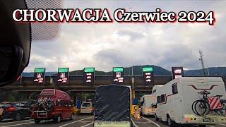 Jedziemy w ciemno do Makarskiej? Czerwiec 2024 WYJAZD VW Golf 8 Variant TRASA Rodzinny Urlop VLOG