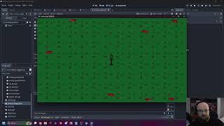 Game Dev Diary Day 3:  Continuing with the VS Clone Tutorial in Godot