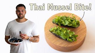 Thai Mussel Pie Tee | Fine Dining Michelin Bite / Amuse Recipes!