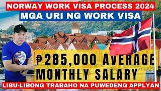 NORWAY WORK VISA PROCESS 2024 | LIBU-LIBONG TRABAHO NA PUWEDENG APPLYAN