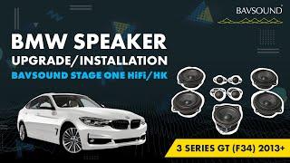 BMW Speaker Upgrade/Installation | 3 Series GT (F34) 2013+ | BAVSOUND Stage One HiFi/HK