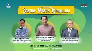 Sastra Masuk Kurikulum