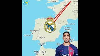 Carriera di Achraf Hakimi(Consigliata da @Domenicocomitale) #hakimi #psg #realmadrid #marocco