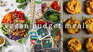 £17 VEGAN WEEKLY BUDGET MEALS FROM LIDL 