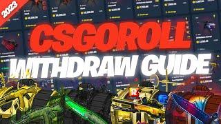 THE BEST CSGOROLL WITHDRAW AND DEPOSIT GUIDE!! (2023 UPDATED)