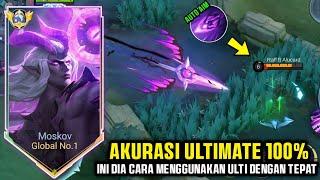 TUTORIAL, TIPS & CARA MASUK WAR YANG TEPAT MENGGUNAKAN ULTIMATE MOSKOV!! (AUTO WIN) - MLBB