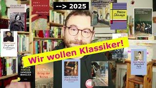 Classics I Want to Read in 2025