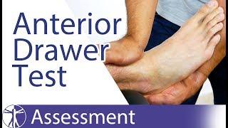 Anterior Drawer Test of the Ankle | Chronic Ankle Laxity & Anterior Talofibular Ligament Rupture