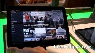 CNN Android Honeycomb tablet app hands-on demo from Google HQ