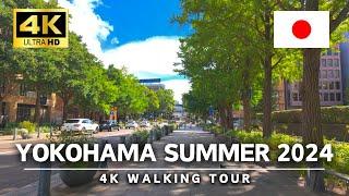 Yokohama 2024 Summer - 4K Japan Walking Tour in Isezaki-cho, Japan Street Walk｜4K HDR 60fps