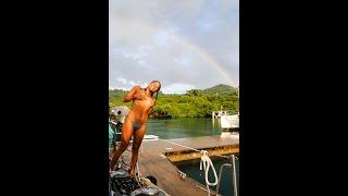 Naked in the rain: the perks of living on a sailboat