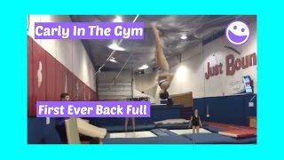 First Ever Back Full!! | Cartwheelcarly