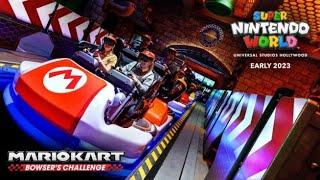 Mario Kart: Bowser’s Challenge coming to Super Nintendo World @ Universal Studios Hollywood 2023