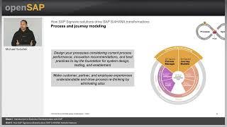 How SAP Signavio solutions drive SAP S/4HANA transformations - W1U5 - SAP S/4HANA Signavio