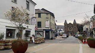 4K walk: Exploring Abergavenny /ASMR