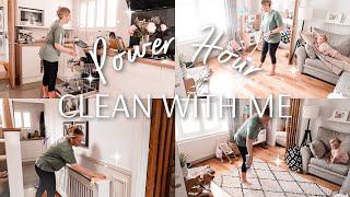 1 HOUR CLEAN WITH ME | POWER HOUR CLEANING MOTIVATION | Emma Nightingale