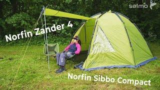 Telk Norfin Zander 4 & tool Norfin Sibbo Compact