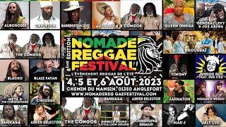 Teaser Nomade Reggae Festival 2023 l'évènement Reggae de l'été