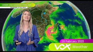 28 February 2025 | Vox Weather Forecast