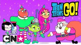 Юные Титаны, вперёд! | Все рождественские выпуски | Cartoon Network