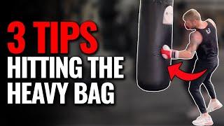 3 THINGS you should ALWAYS work on when HITTING the HEAVY BAG | Boxing