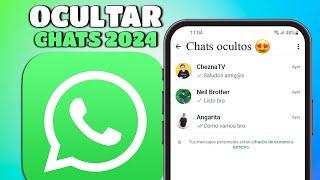 WhatsApp Tiene Nueva Función | OCULTAR CHATS por CODIGO  2024