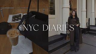 NYC DIARIES: FRIENDS VISITING NEW YORK & TRAVEL PREP | ALYSSA LENORE