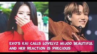 EXO’s Kai Calls Lovelyz Mijoo Beautiful And Her Reaction Is Precious