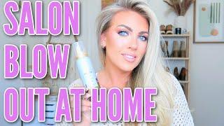 How I Get a SALON BLOWOUT at Home | Sam Schuerman