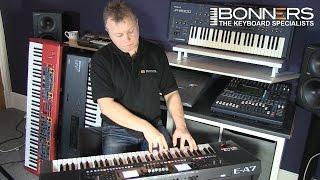 Roland EA7 Keyboard UK Mega Style Demo Lots Of Playing