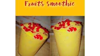 Fruits smoothie||food heaven||easiest recipe