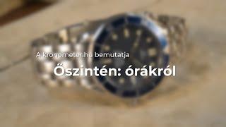 Őszintén: Órákról | James Bond Omega Seamaster és mikrobik