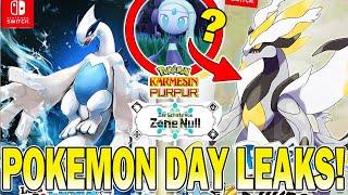 NEUE POKEMON DAY LEAKS! NEUE GOLD/SILBER REMAKES?! NEUES POKEMON EINALL SPIEL?! Karmesin Purpur DLC