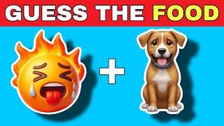 Guess The FOOD by Emojis?  Emoji Quiz 2025 | Quiz Aqua