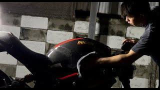 Ducati monster Asmr  !!  10 years old ! thank you for everything .