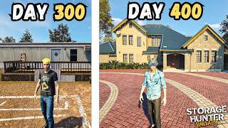 I Played 400 Days In Storage Hunter Simulator Full Movie