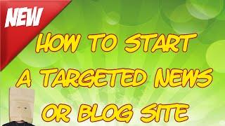 The Faceless Guru- How To Start a Targeted News or Blog Site